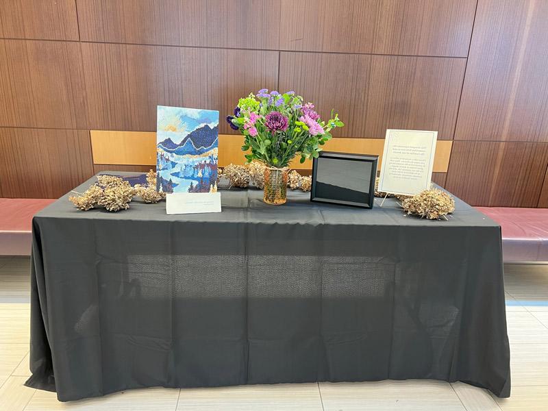 table at the anatomy memorial